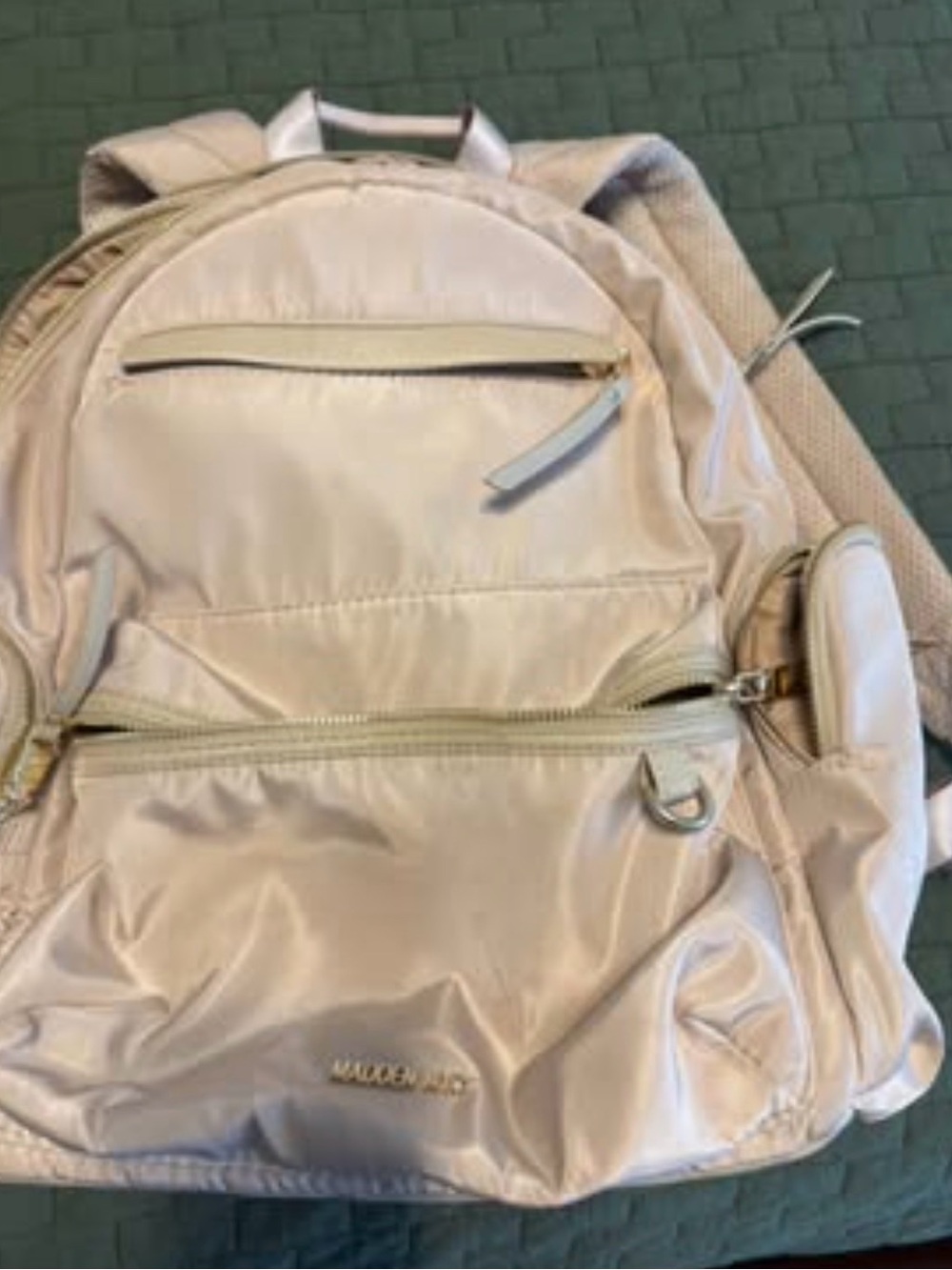 Madden NYC cream Nylon Backpack